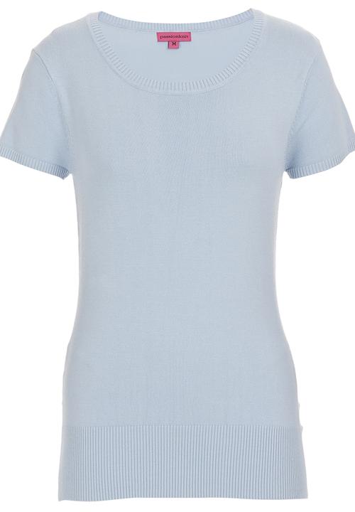Passionknit - T-shirt Blue Pale Blue