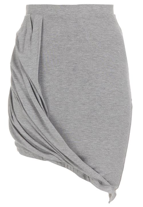 c(inch) - draped midi skirt Mid Grey