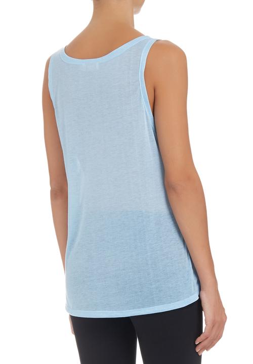 edit - Blue cross-over tunic Pale Blue