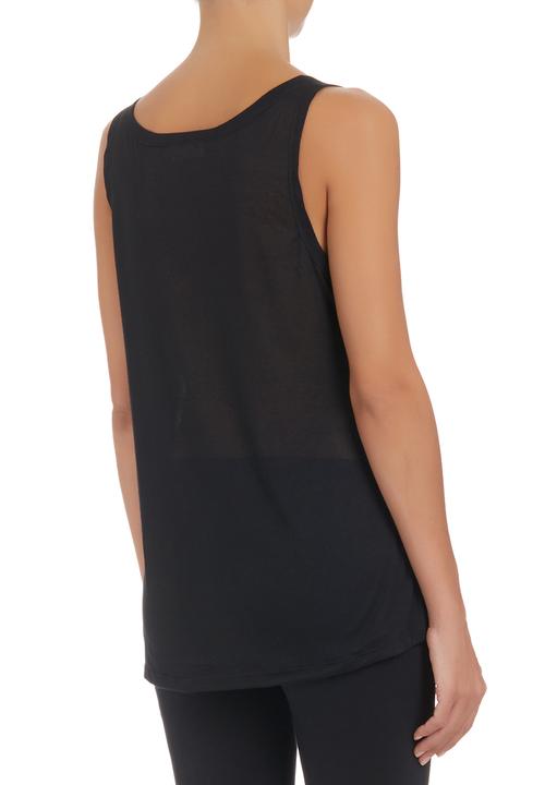 edit - Cross-over Tunic Black