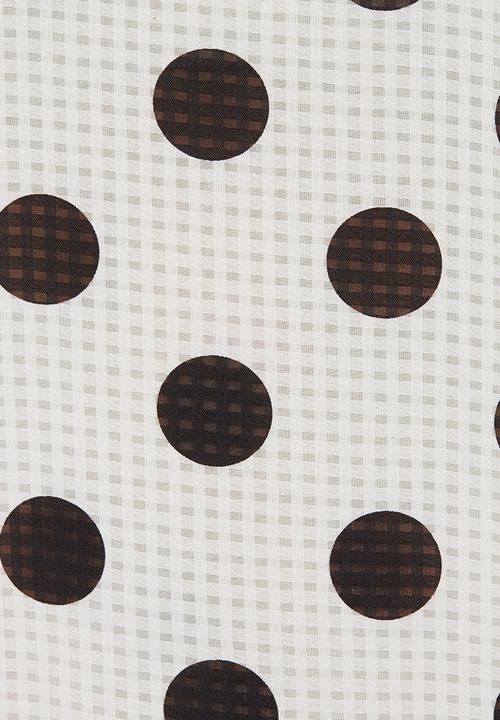 Suzanne Betro - Polka Dot Blouse Black/White