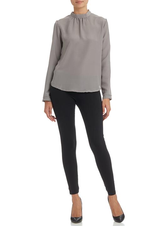 STYLE REPUBLIC - Grey open back blouse Grey