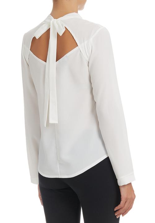 STYLE REPUBLIC - Open-back Blouse White