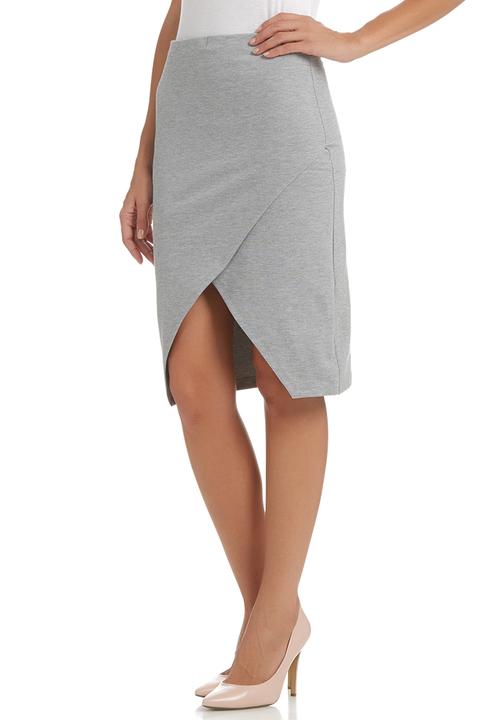 Paige Smith - Wrap Skirt Grey