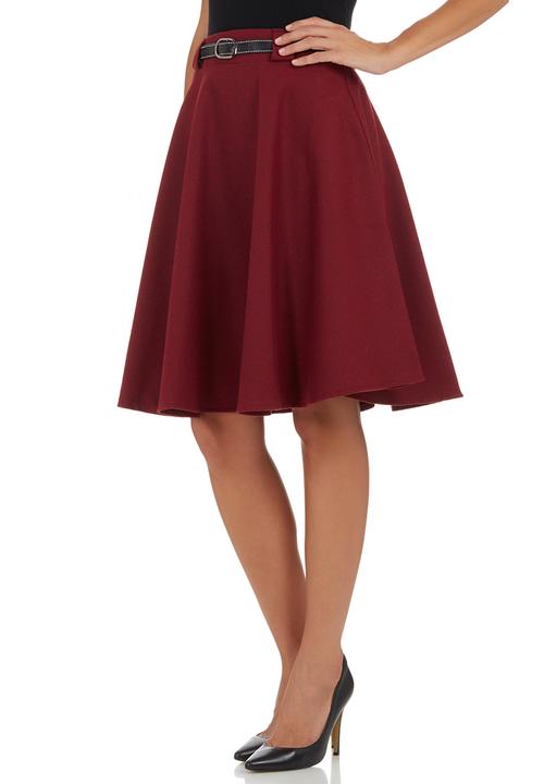 Suzanne Betro - Midi Skirt Red