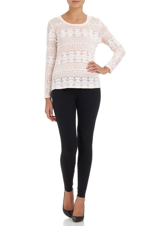 Suzanne Betro - Burnout T-shirt Pink Pale Pink
