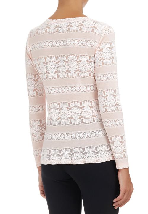 Suzanne Betro - Burnout T-shirt Pink Pale Pink