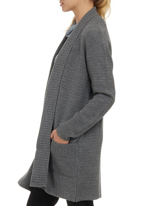 edit - Oversized Cardigan Pale Grey Pale Grey