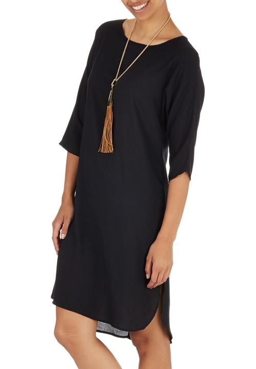 high low shift dress