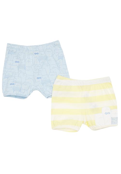 Soobe - 2 Pack Shorts Multi-colour