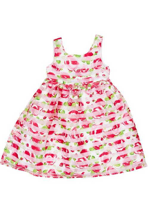 Pop Candy - Floral Chiffon Dress Multi-colour