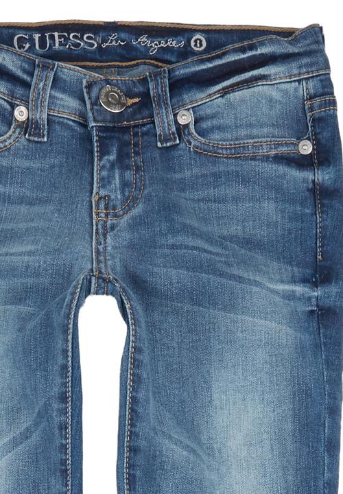 GUESS - Light-wash Starlet Skinny Jeans Mid Blue