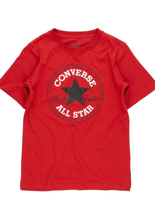 red converse t shirt