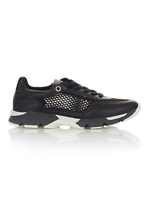 Mesh Sneaker with Laces Black Bullboxer 