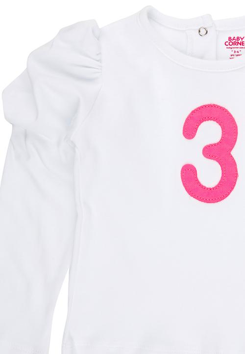 Baby Corner - Third Birthday T-shirt White