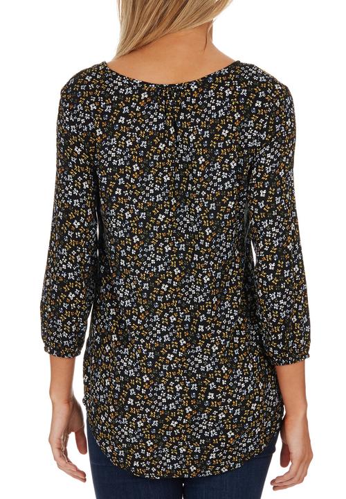 ONLY - Chamenz Patterned Tunic Black