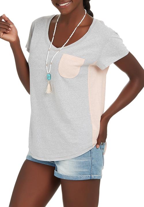 Billabong  - Ludlow Tee Grey Melange
