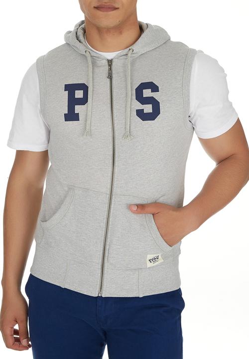 polo sleeveless hoodie