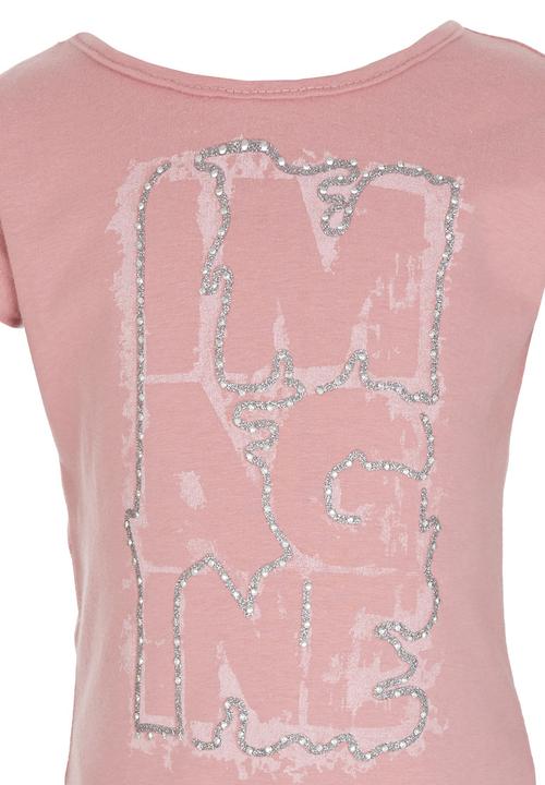 Pop Candy - Peplum Top Pale Pink