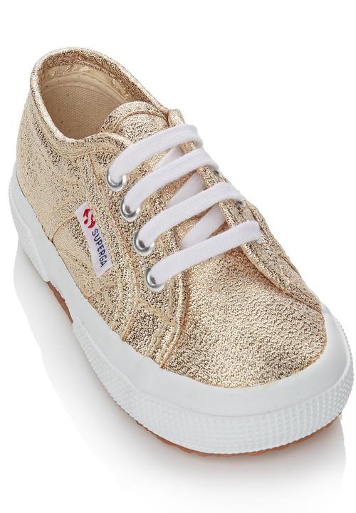 superga gold shoes