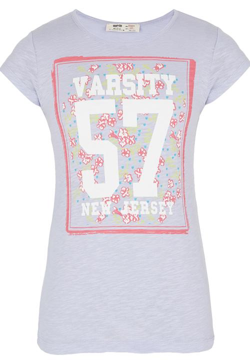 Soobe - Varsity 57 T-shirt Pale Purple