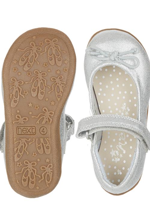 Next - Ballerina Pumps Silver