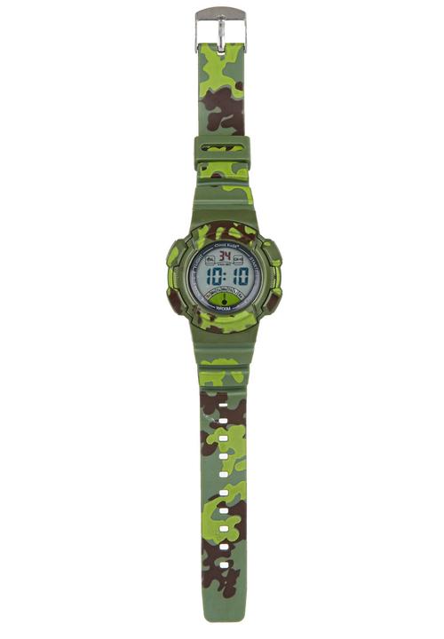Cool Kids - Camo Digital Watch Mid Green