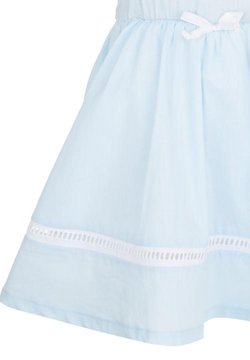 See-Saw - Cotton Dress Pale Blue