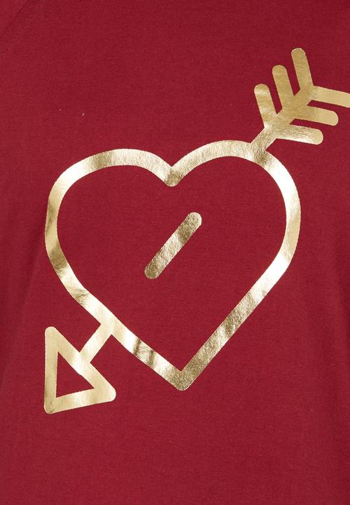 Rebel Republic - Printed Tee Dark Red