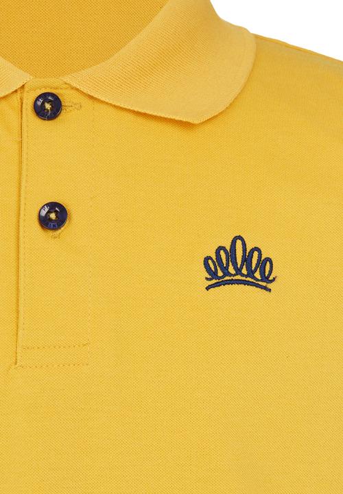Pop Candy - Golfer T-shirt Yellow
