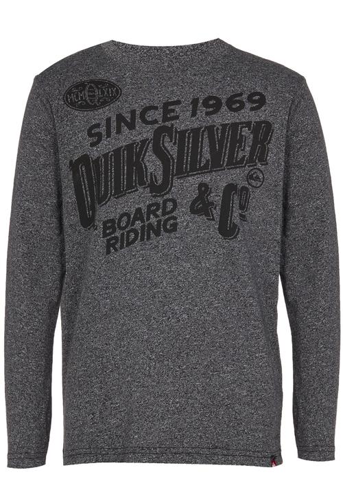 Quiksilver - Running Water Boys - Longsleeve Tee Dark Grey