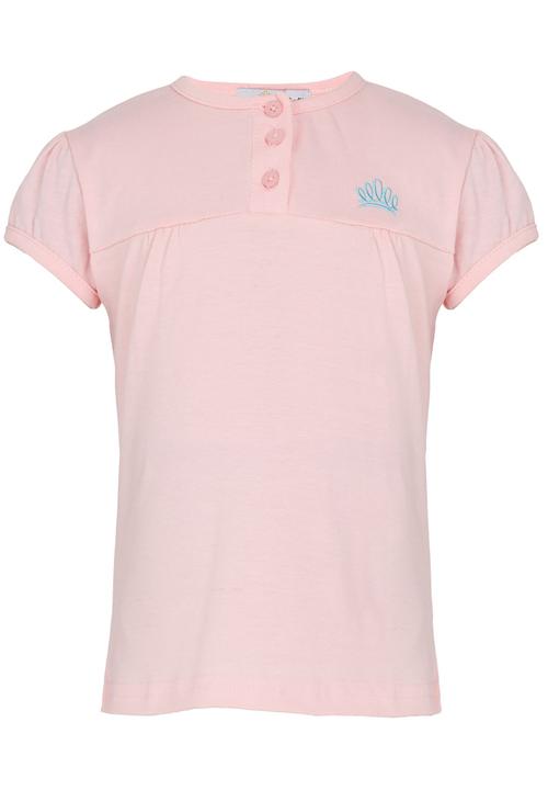 Pop Candy - Top with Front Yoke Pale Pink