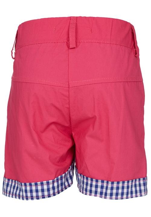 Pop Candy - Shorts With Contrast Turn-ups Mid Pink