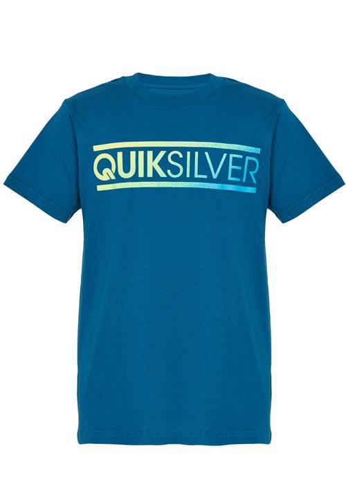 Quiksilver - Filled In Boys - Tee Mid Blue