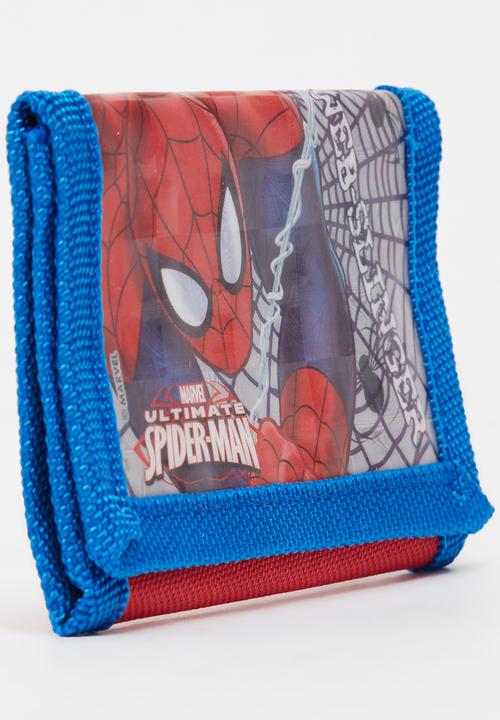 Character Fashion - Spiderman Wallet Mid Blue