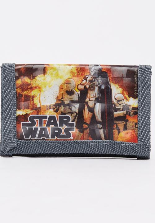 Character Fashion - Star Wars Wallet Grey