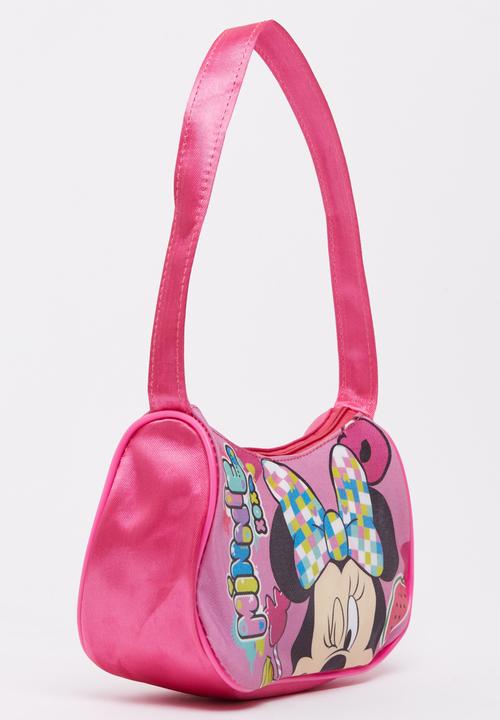 Character Fashion - Minnie Mouse  Purse Bags Mid Pink