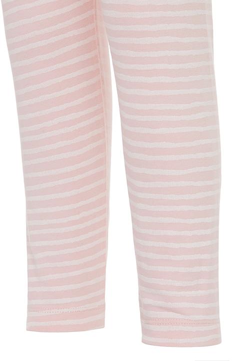 Just chillin - Stripe Leggings Pale Pink