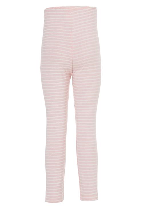 Just chillin - Stripe Leggings Pale Pink