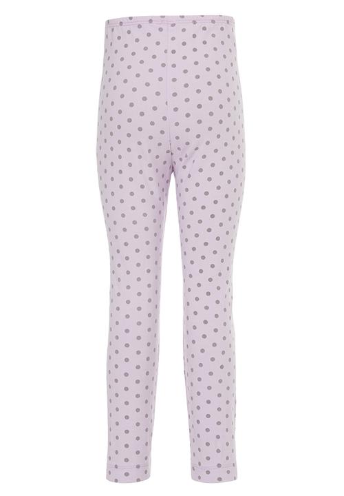Just chillin - Dotty Leggings Pale Purple