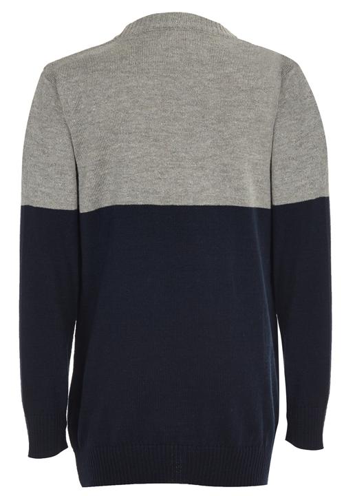 Soobe - Colourblock Cardigan Navy