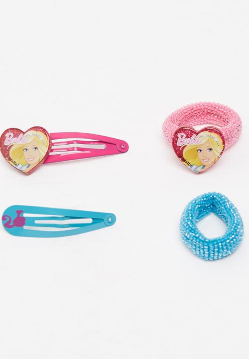 Character Fashion - Barbie Alice Band Combo Set Mid Pink