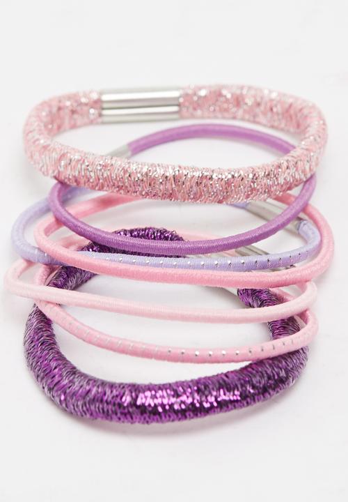 Character Fashion - Hello Kitty  2 Piece Bobble And 10 Pack Ponies Mid Pink