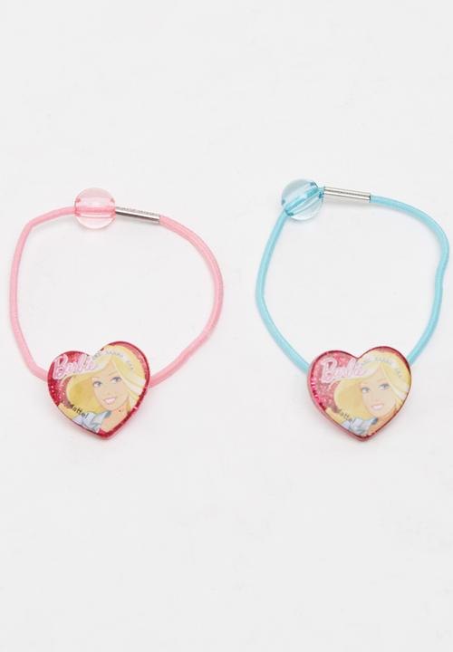 Character Fashion - Barebie 2 Piece Bobble And 10 Pack Ponies  Mid Pink