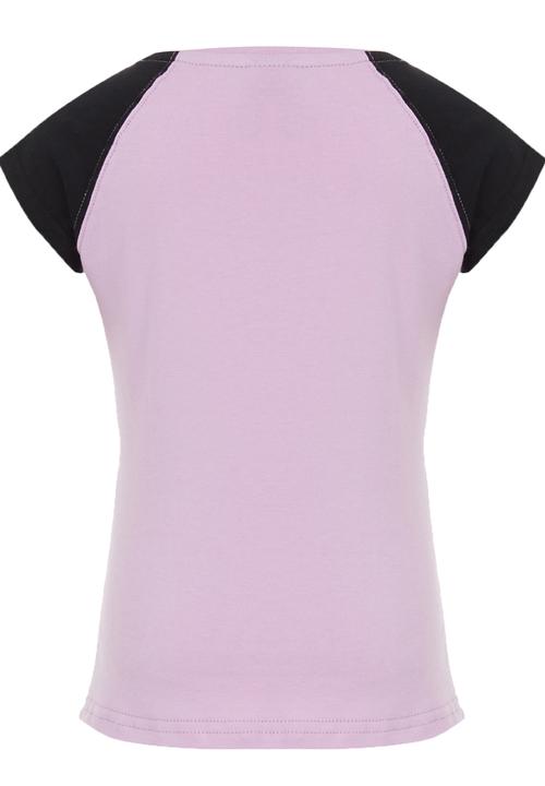 Lizzy - Printed T-Shirt Mid Purple