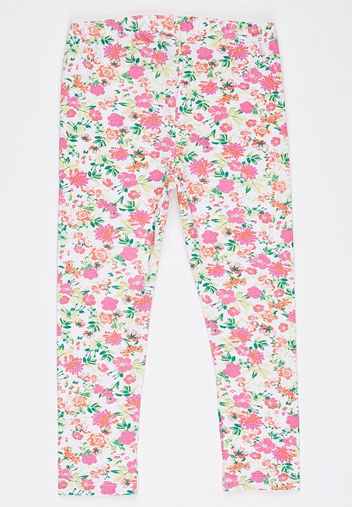 GUESS - Floral Print Legging Multi-colour