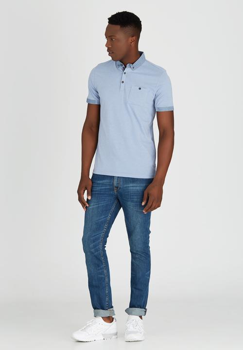 Le Shark - Based Polo Pale Blue