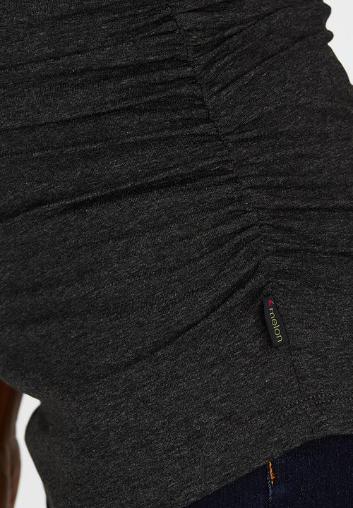 Cherry Melon - Basic Side Gauge Cami Grey