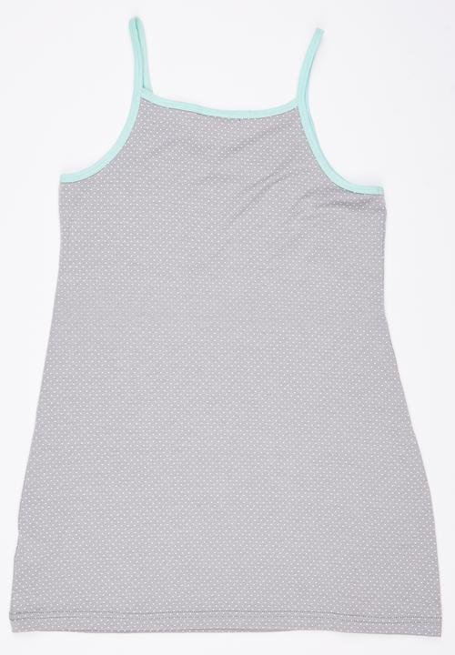 Rebel Republic - Night Dress Grey
