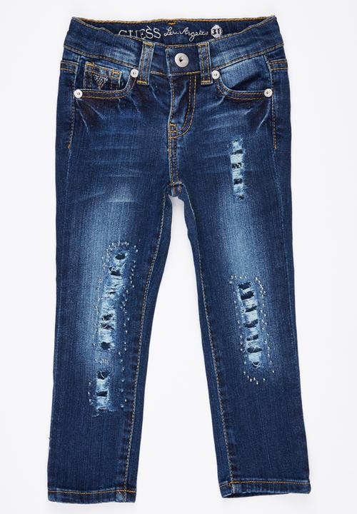 GUESS - Startlet Skinny Mid Blue